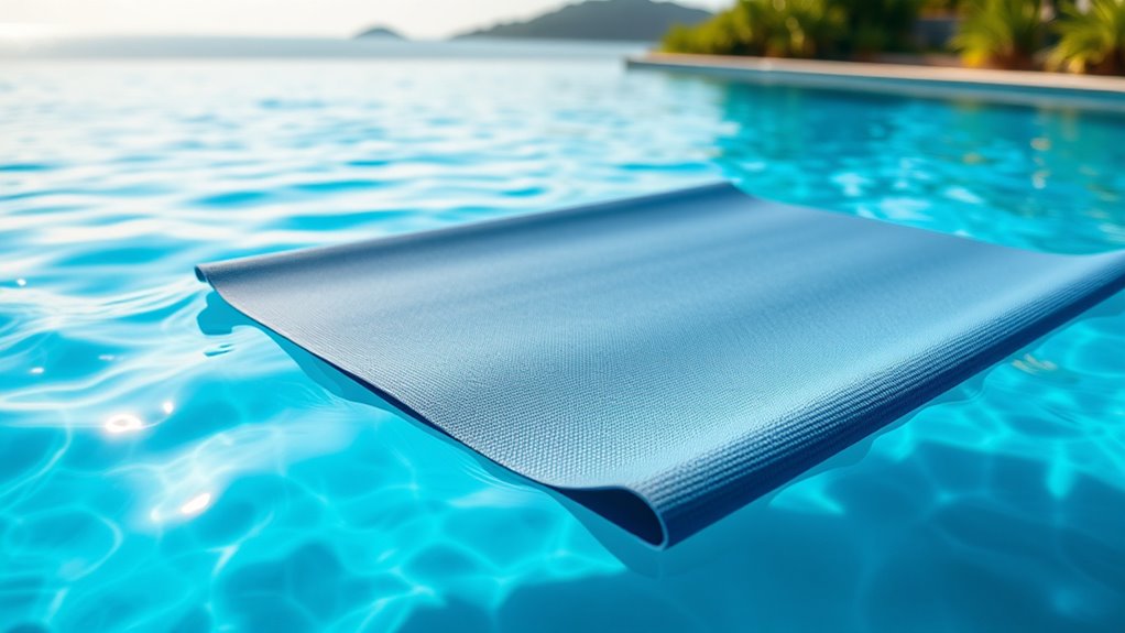 floating yoga mat considerations