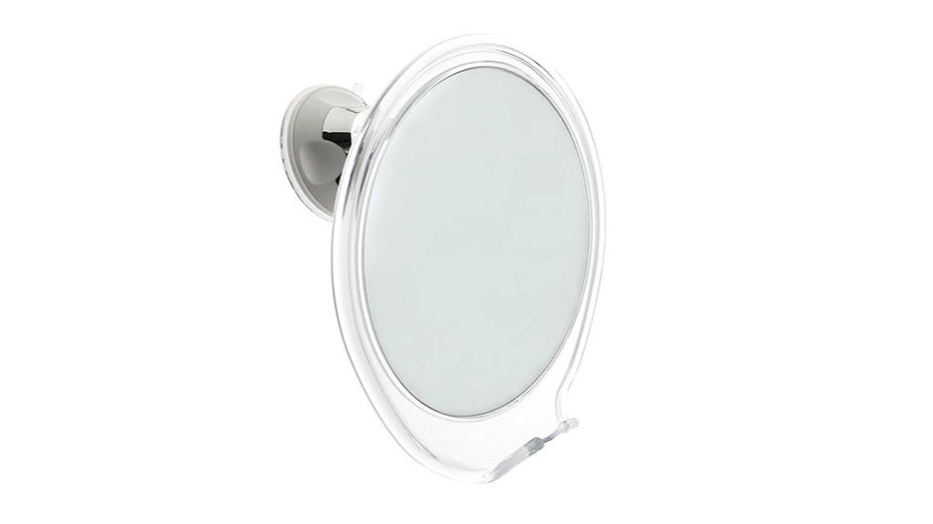 fogless shower mirror