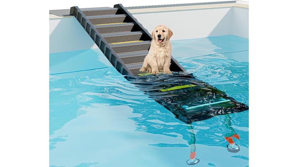 foldable dog pool ramp