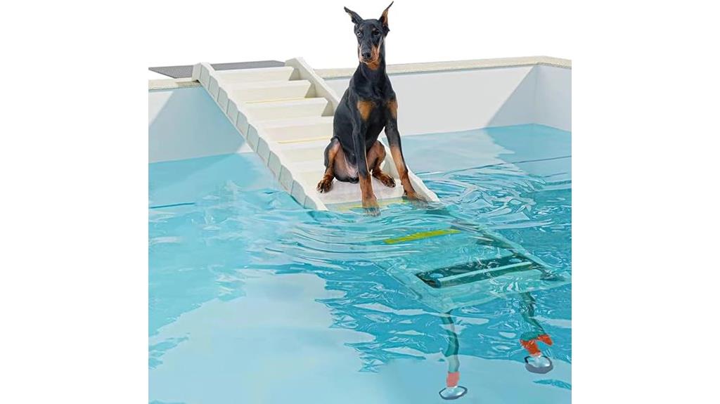 foldable dog pool ramp