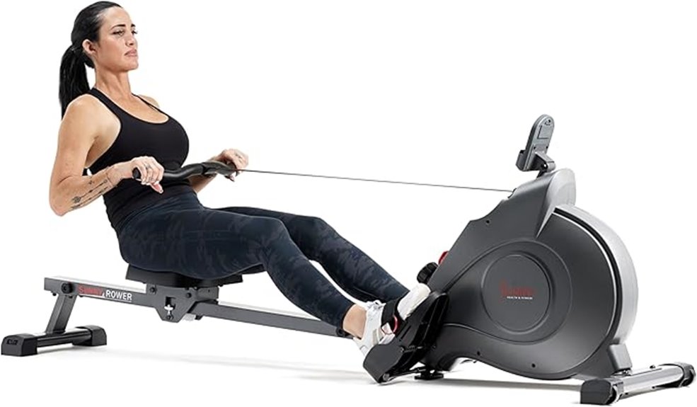 foldable home rowing machine