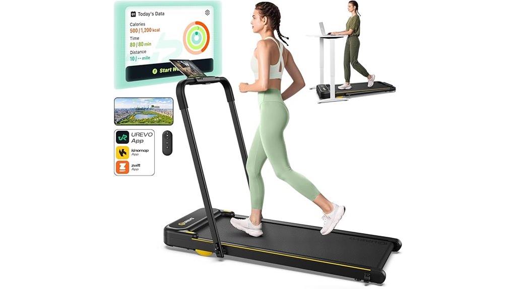 foldable smart treadmill model