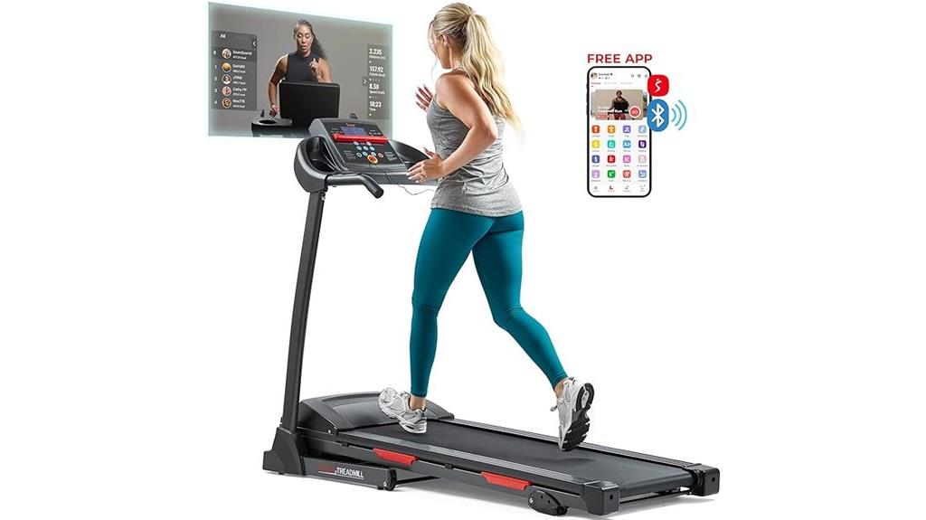 foldable treadmill with incline