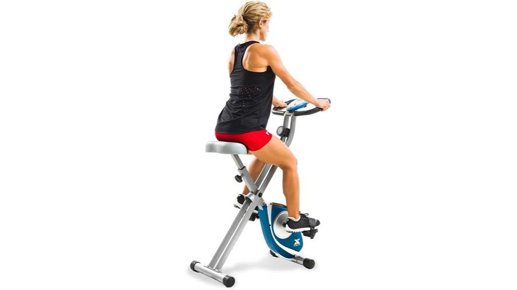 folding exercise bike capacity