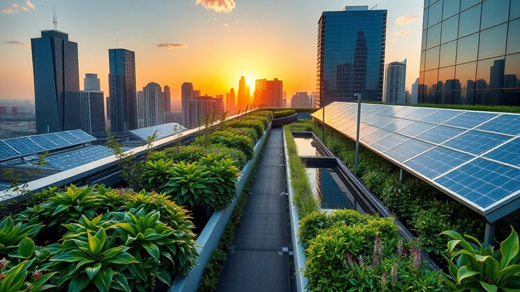 green rooftop sustainability integration
