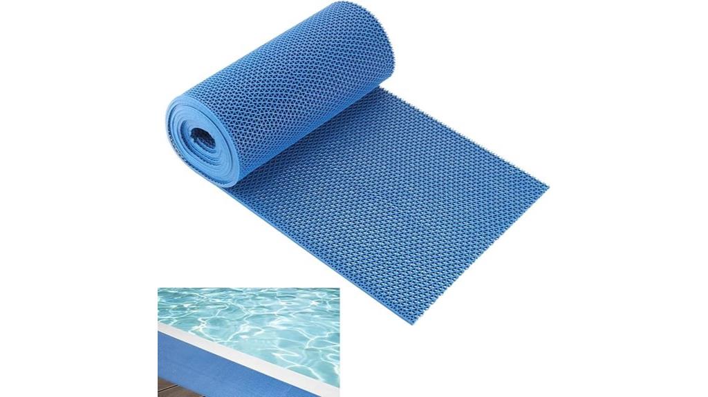 ground pool drainage mat