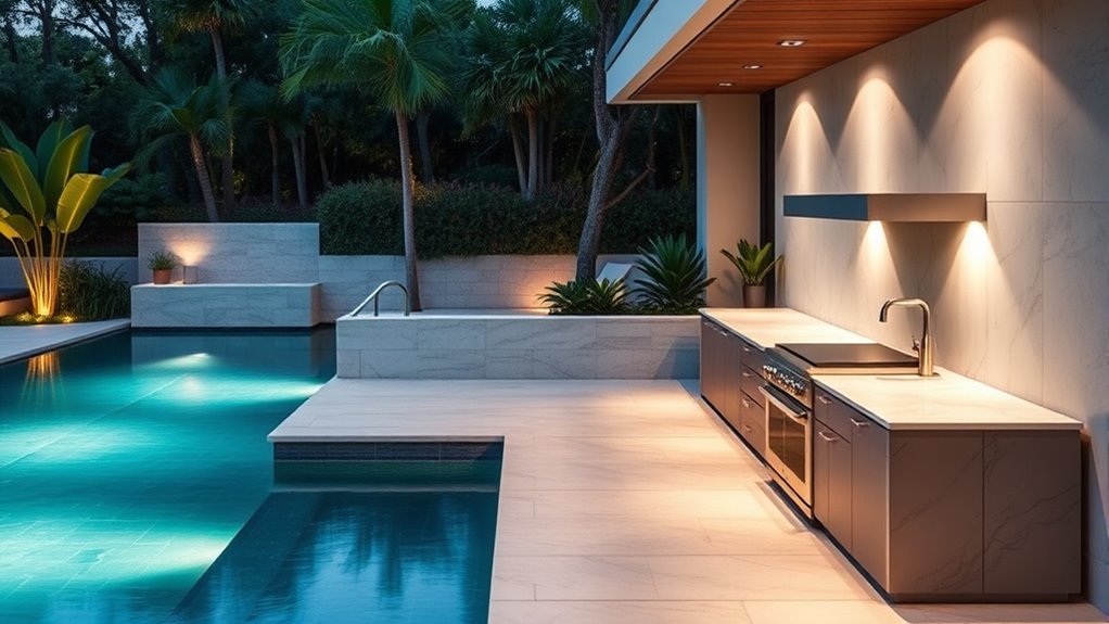 harmonized outdoor living space