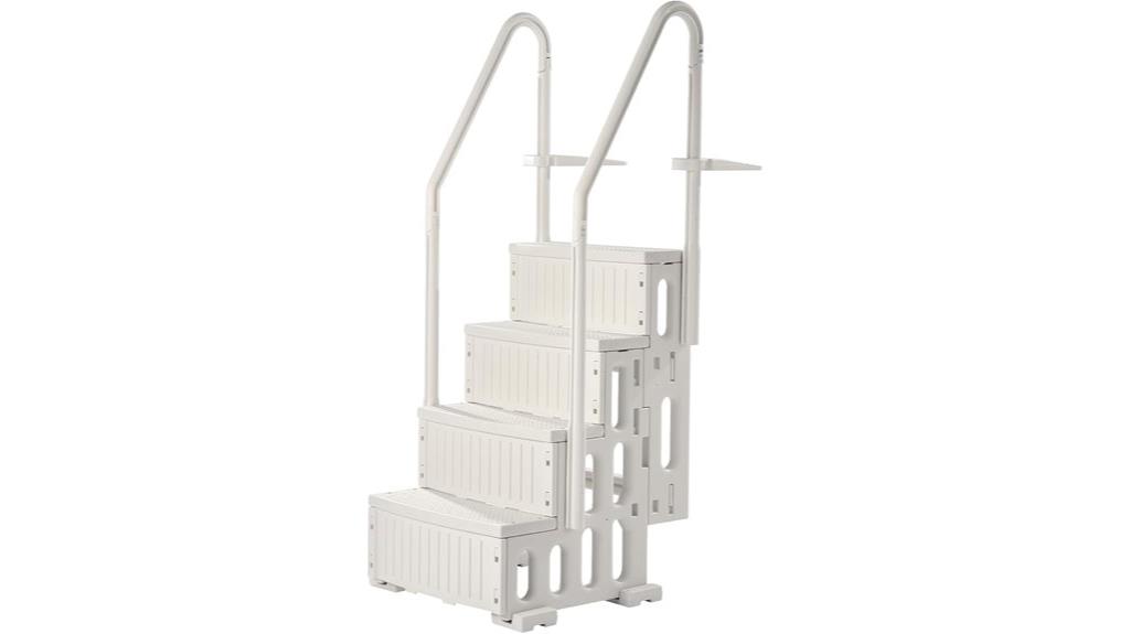 heavy duty 4 step pool ladder