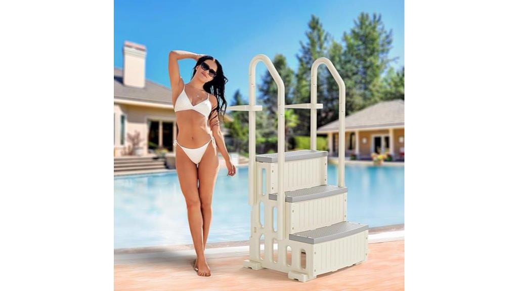 heavy duty pool ladder