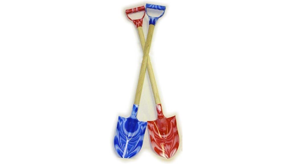 heavy duty wooden sand shovels