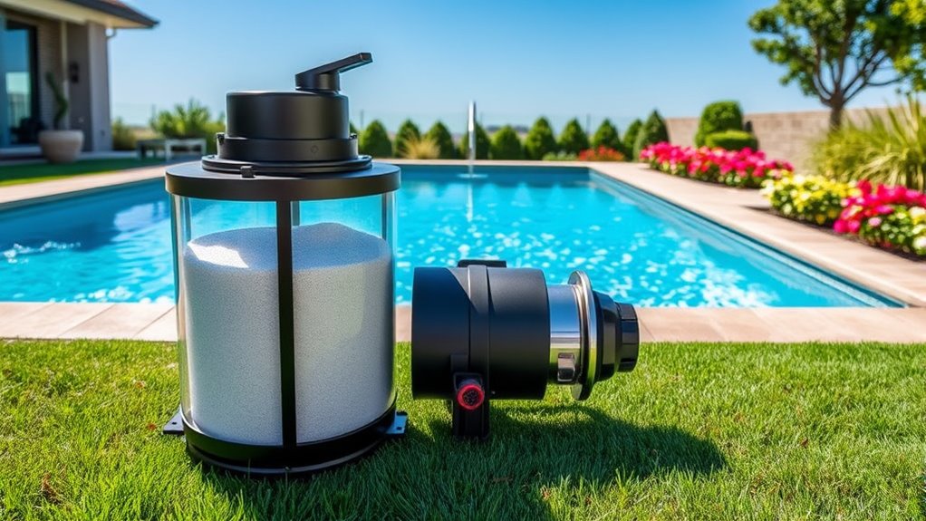 high performance pool filtration system