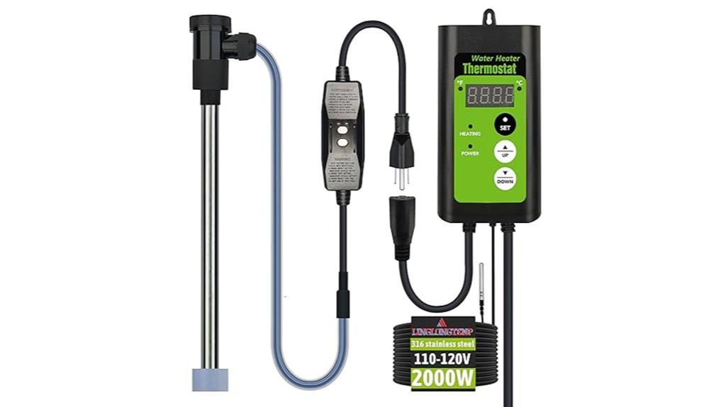 high power pool heater