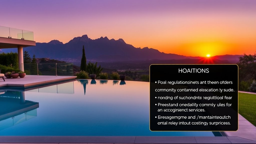 hoa rules for pool compliance