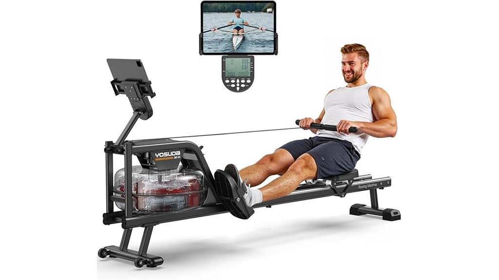home magnetic water rower
