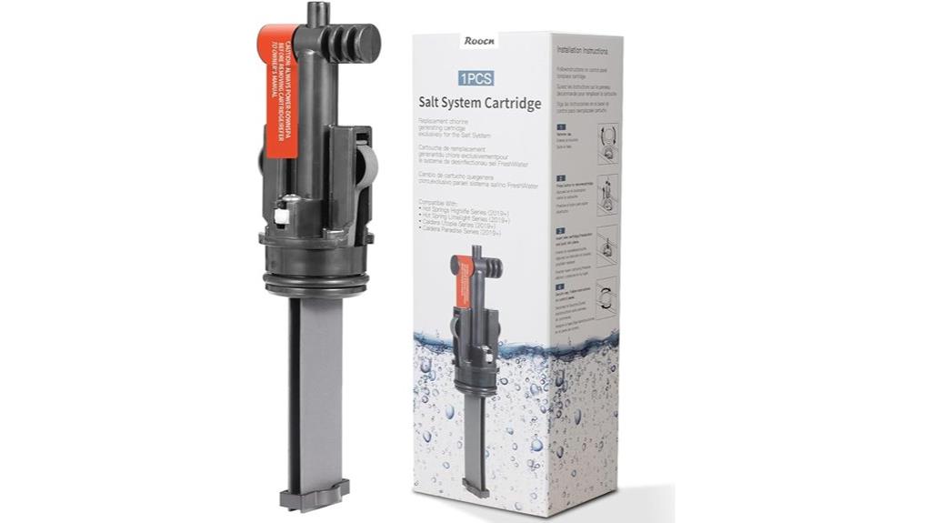 hot spring salt cartridge change