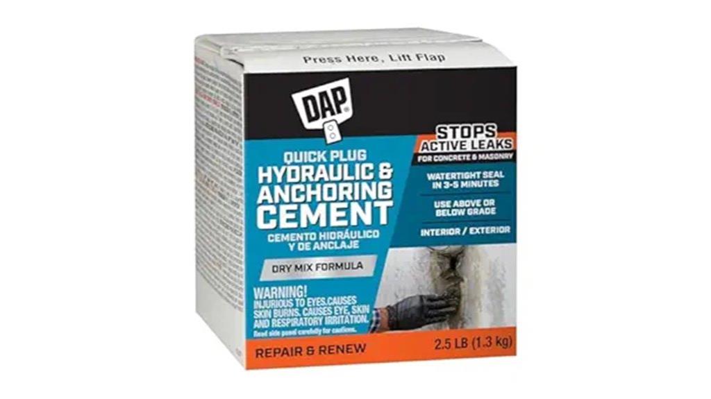 hydraulic cement 2 5 lb