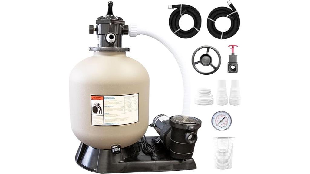 hydrotools pool sand filter