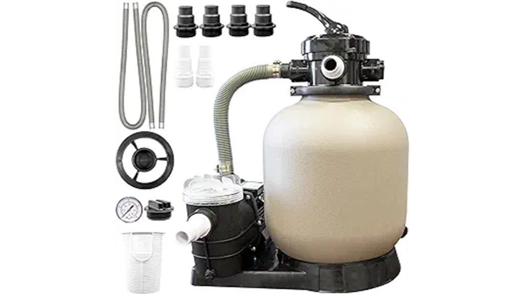 hydrotools sand filter pump