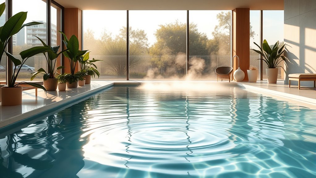 ideal private hydrotherapy area