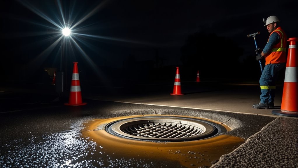 illumination enhances stormwater safety
