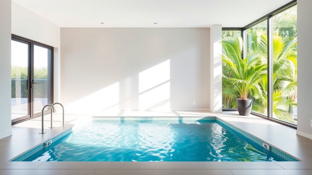 indoor pool space planning