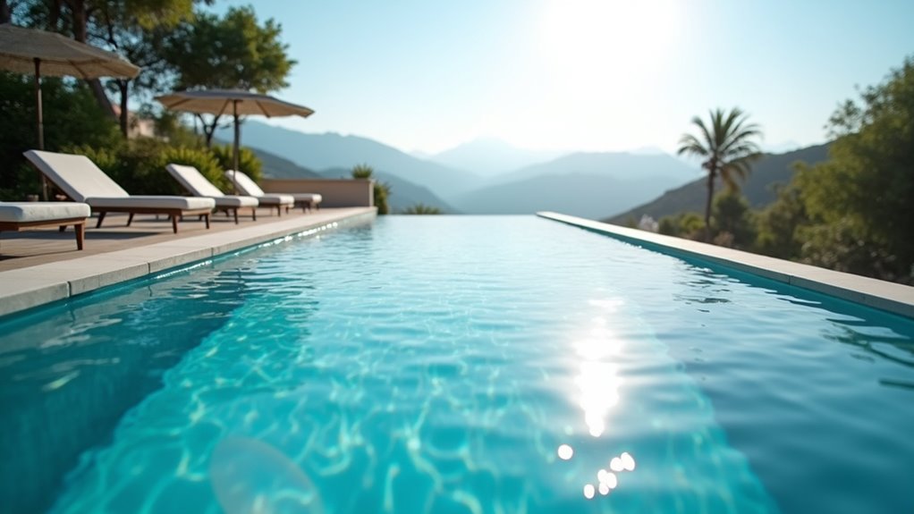 infinite pool evaporation rates