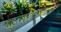 infinity edge planters waterproofing