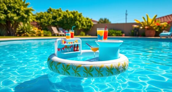 inflatable pool bar options