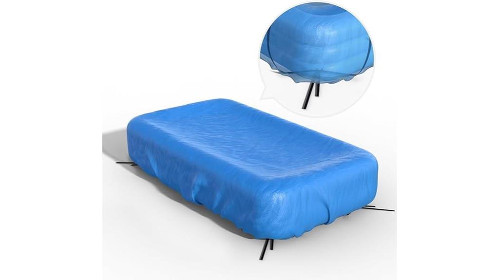 inflatable pool cover rectangular