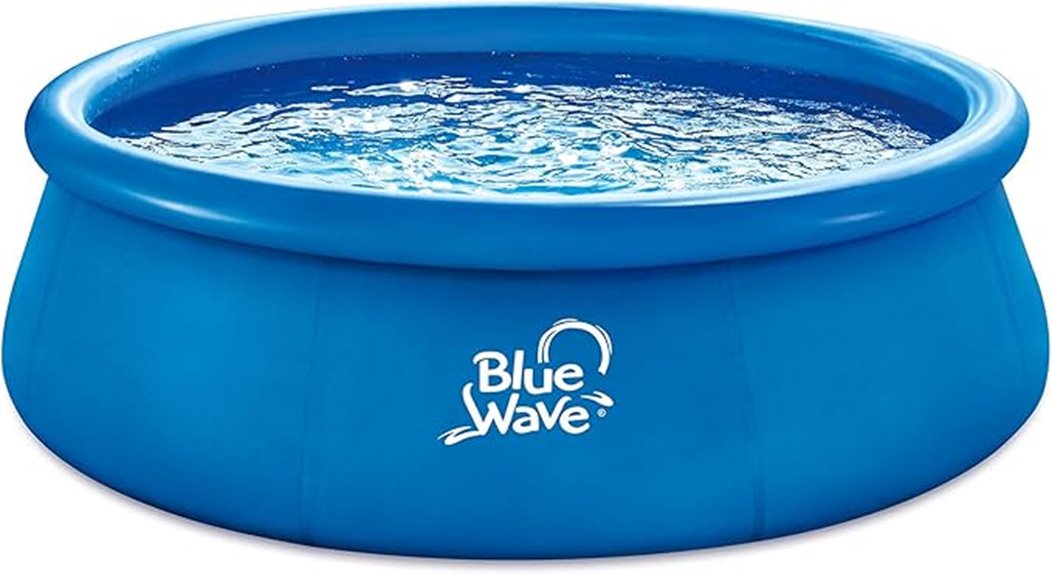 inflatable pool with pump