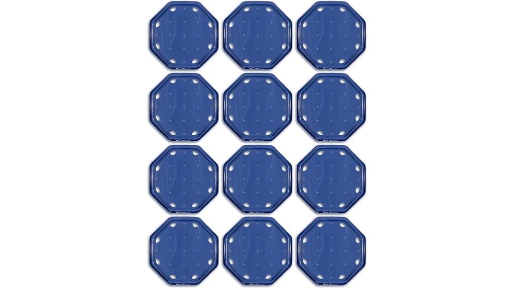 inflatable solar pool heaters