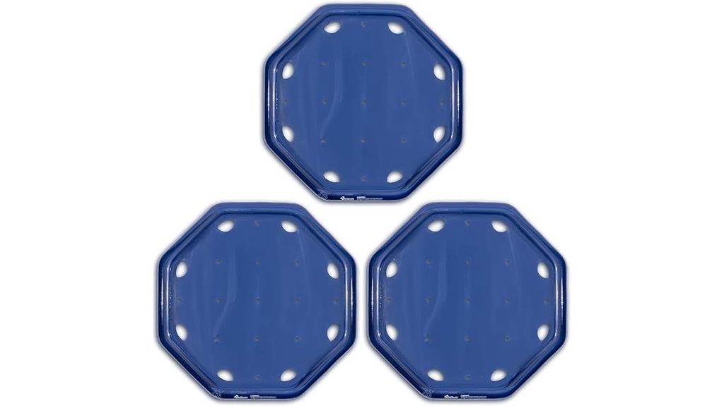 inflatable solar pool heaters