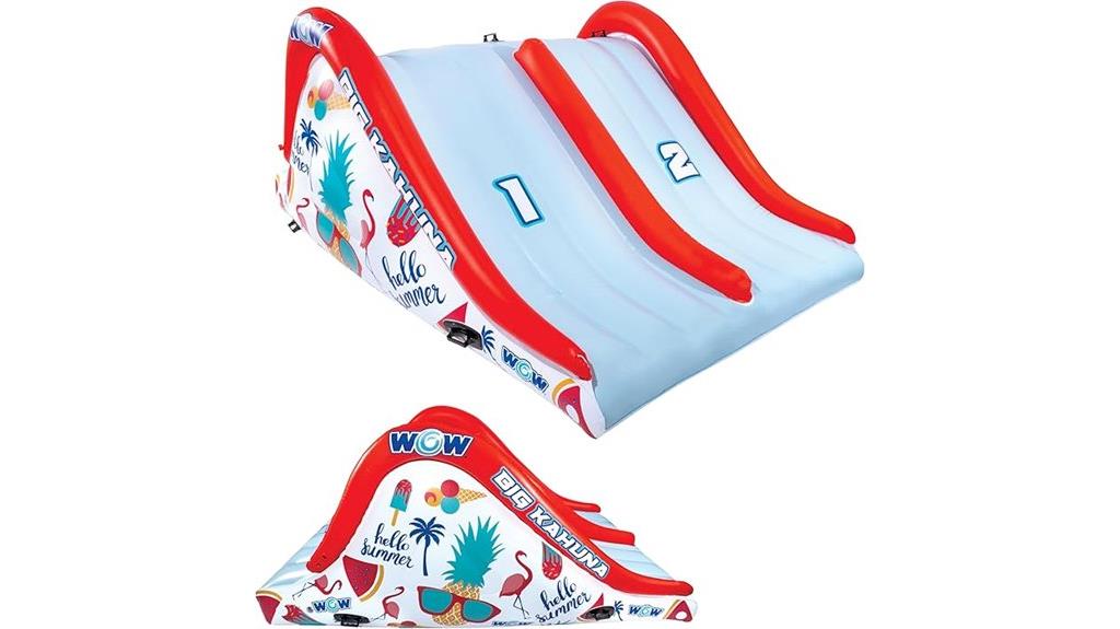 inflatable two person waterslide