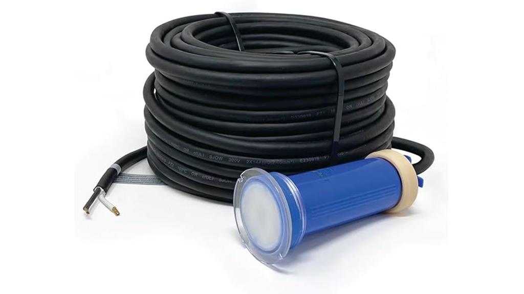 inground pool light cord