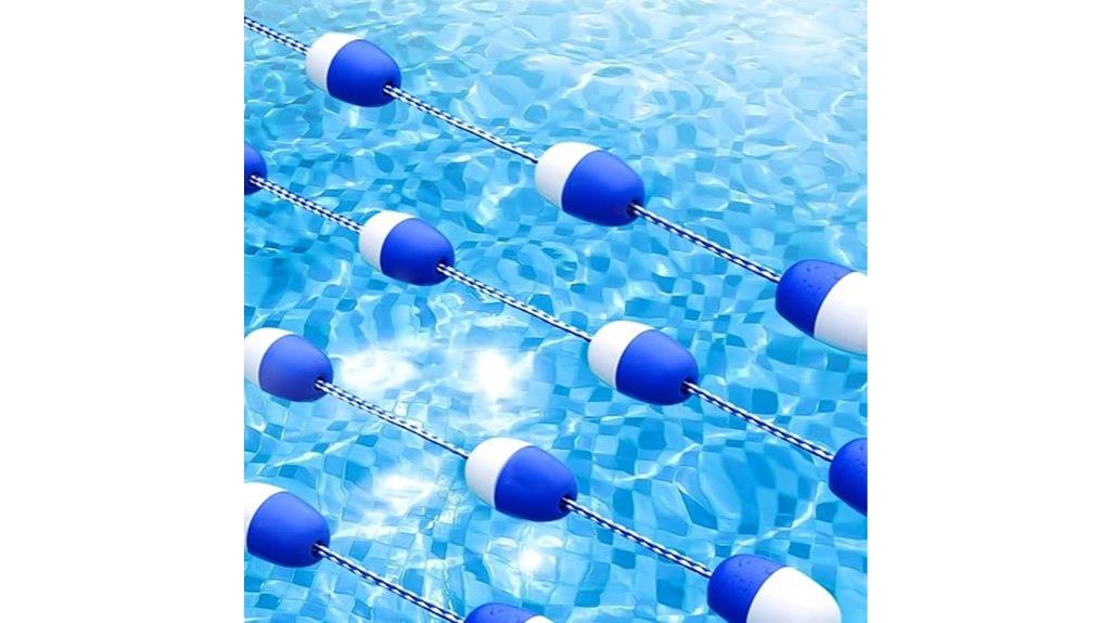 inground pool safety ropes
