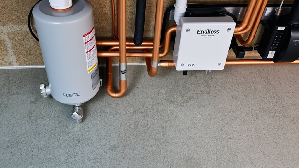 install heater set controls