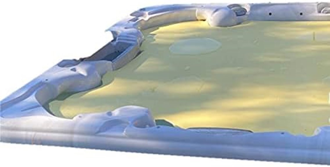 insulating floating hot tub
