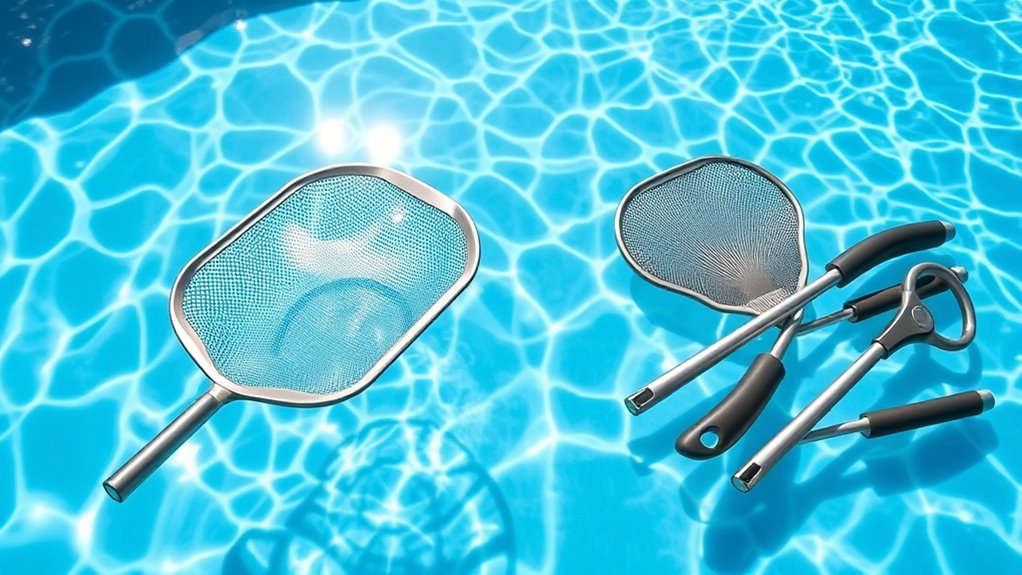 key pool skimmer features