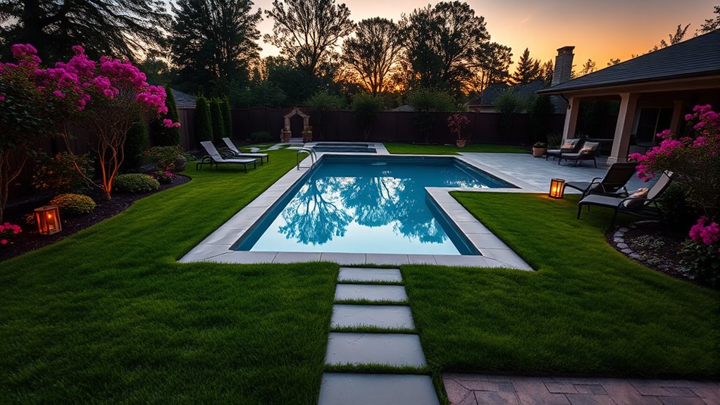 landscaping lighting privacy enhancements