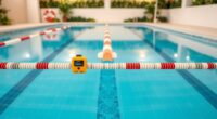 lap pool safety alarms
