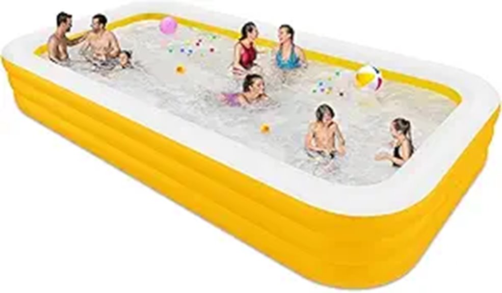 large inflatable pool