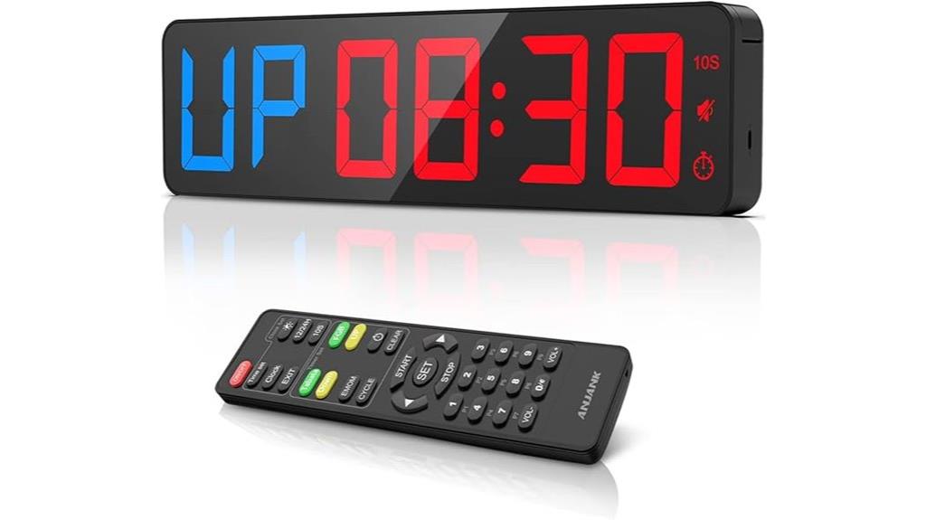 large led gym timer