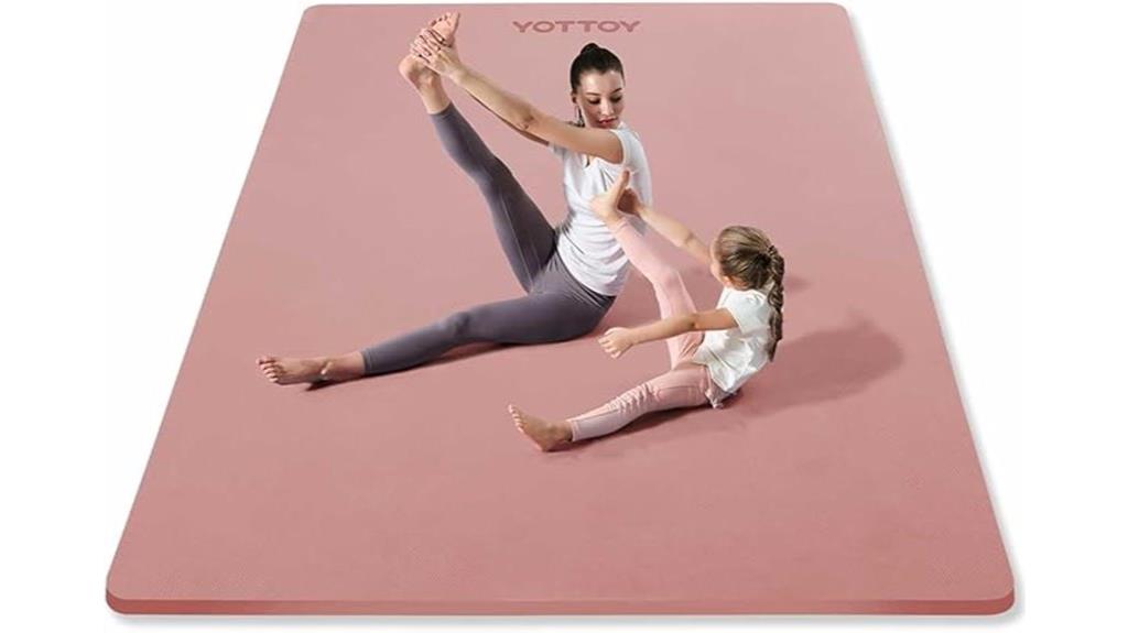 large non slip yoga mat