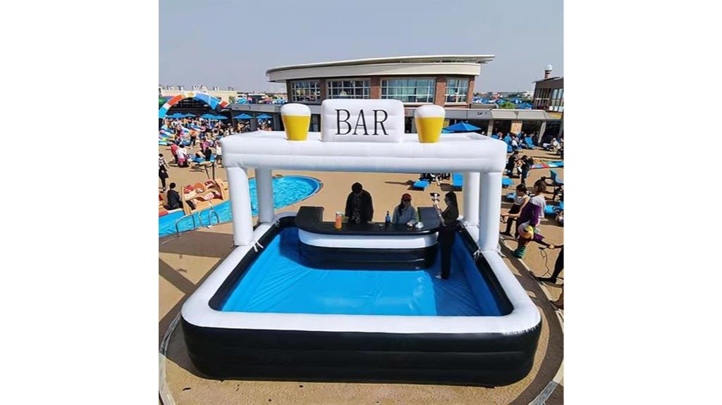 large pvc inflatable pub