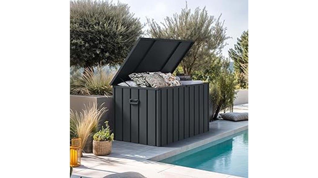 large waterproof deck storage