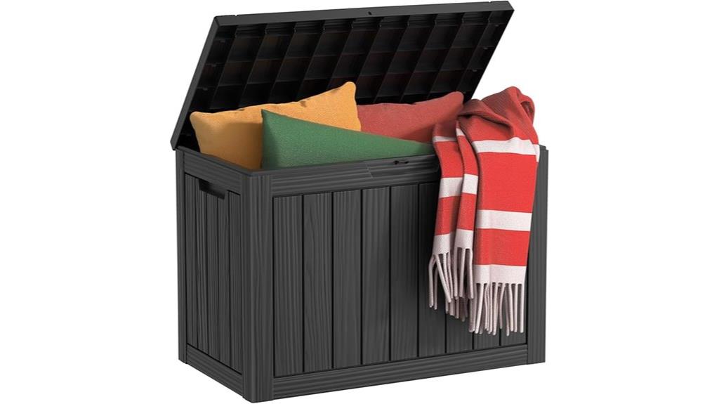 large weatherproof garden storage