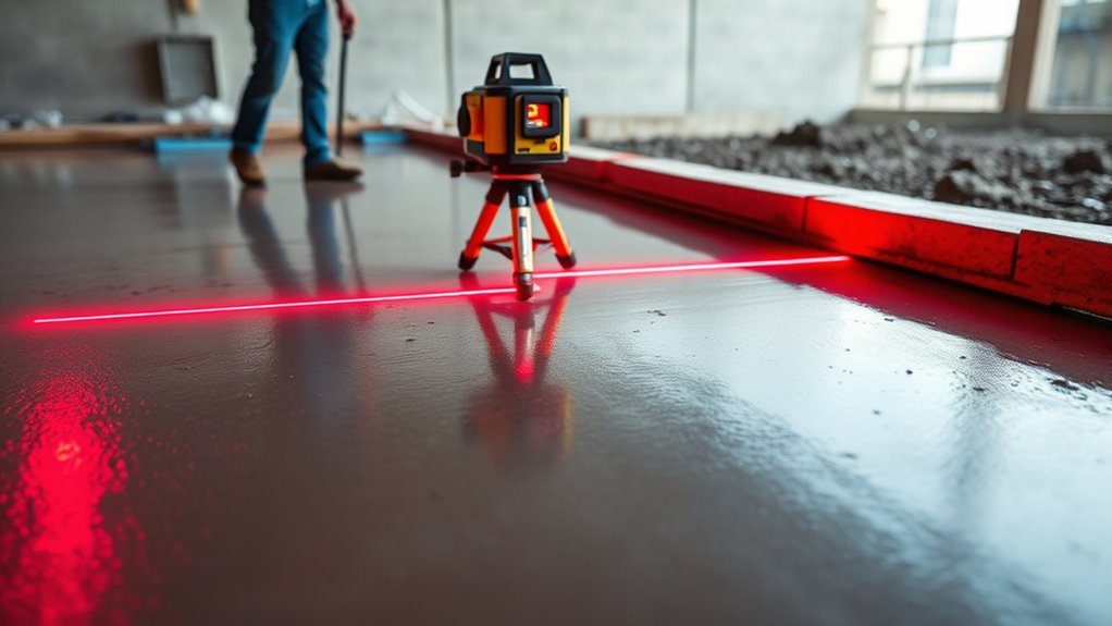 laser leveling improves construction accuracy