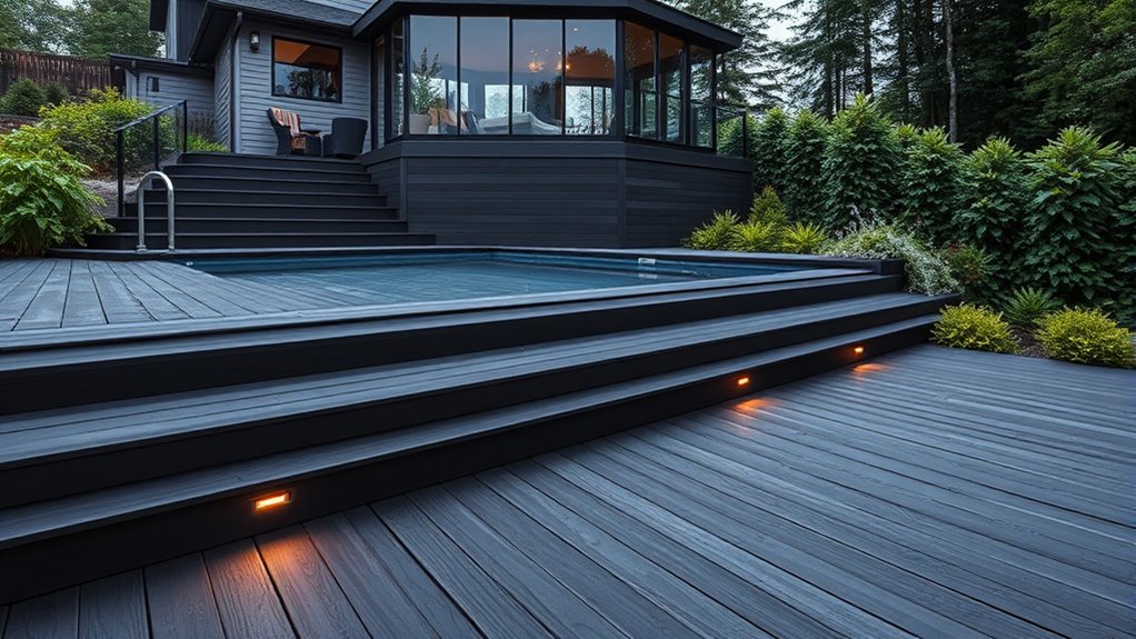layered decking for style