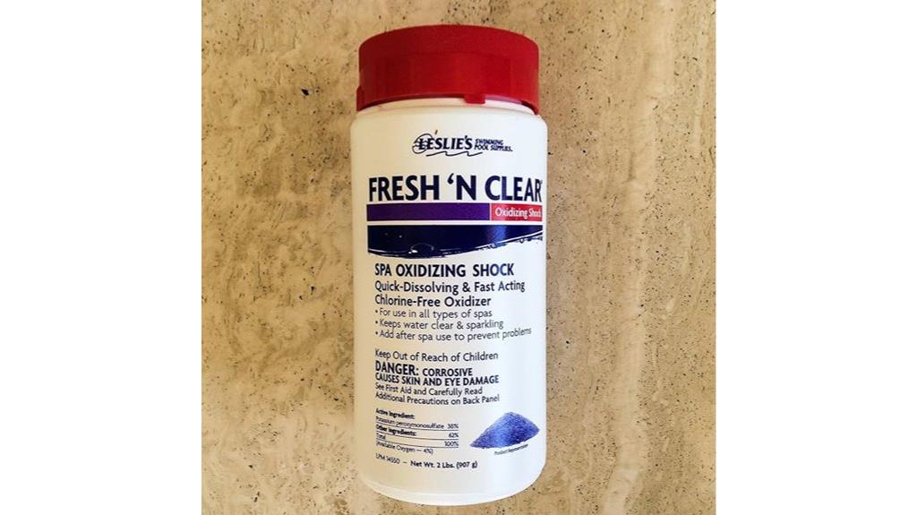 leslies pool shock powder