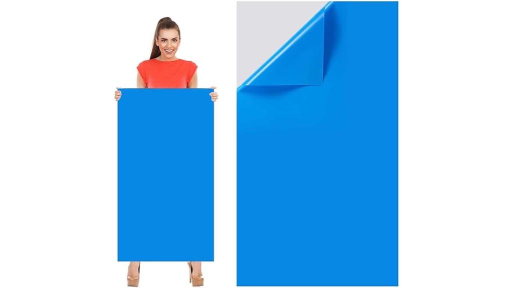 light blue pool patch